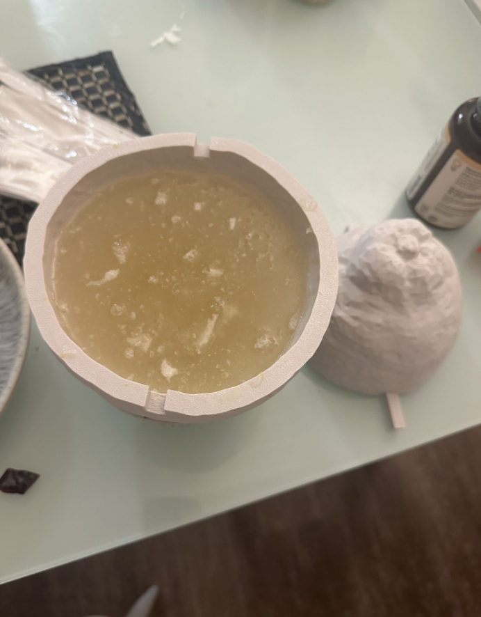 Gelatin pour