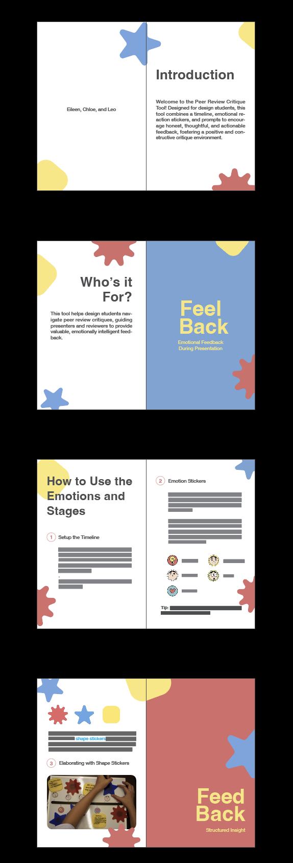 Final illustrated instruction cards