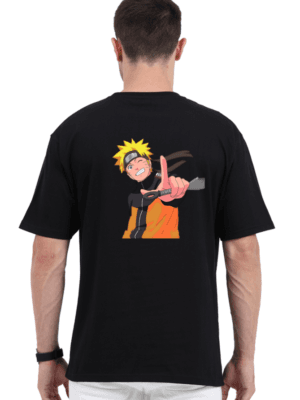 Leaf Legend Oversized Tee – Naruto’s L Symbol