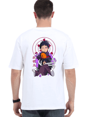 Obito Uchiha Akatsuki Oversized T-Shirt – The Masked Visionary