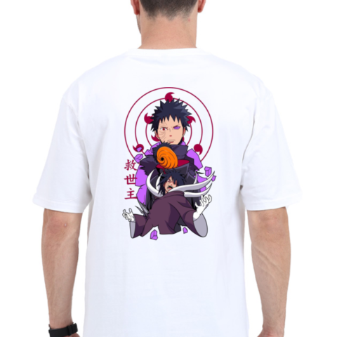 Obito Uchiha Akatsuki Oversized T-Shirt – The Masked Visionary