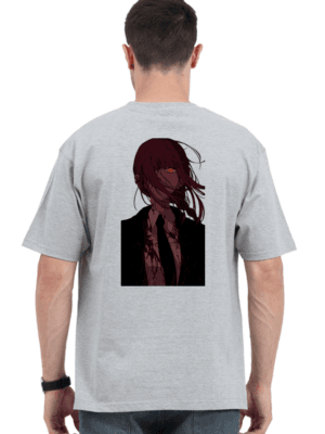 Makima Dominance Oversized Tee – Chainsaw Man Edition