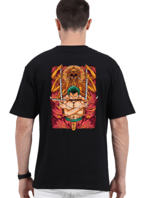 Roronoa Zoro Oversized T-Shirt – The Three-Sword Style Icon