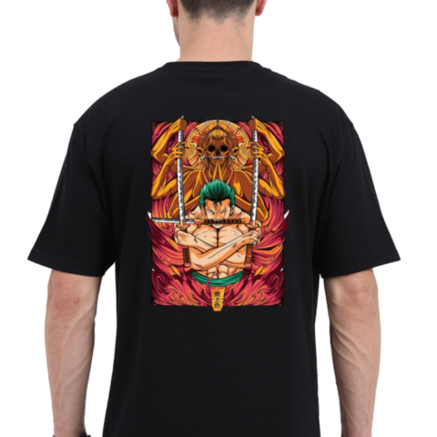 Roronoa Zoro Oversized T-Shirt – The Three-Sword Style Icon