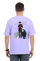 Shadow Pact Oversized Tee – Megumi & Demon Dogs