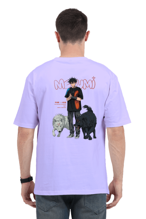 Shadow Pact Oversized Tee – Megumi & Demon Dogs