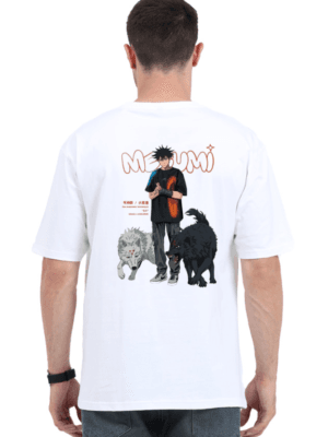 Shadow Pact Oversized Tee – Megumi & Demon Dogs