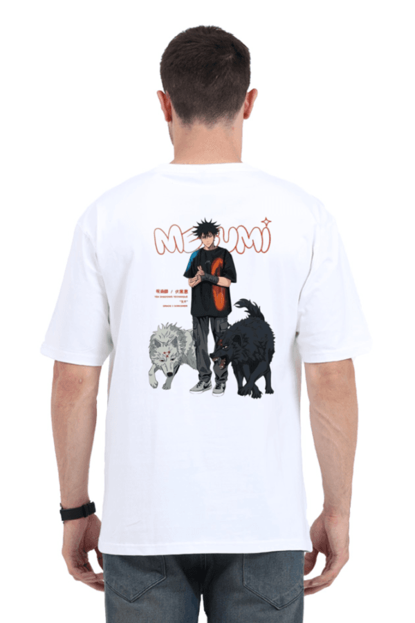 Shadow Pact Oversized Tee – Megumi & Demon Dogs