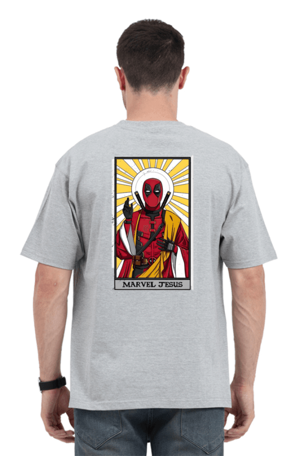 Marvel Jesus Deadpool Oversized Tee