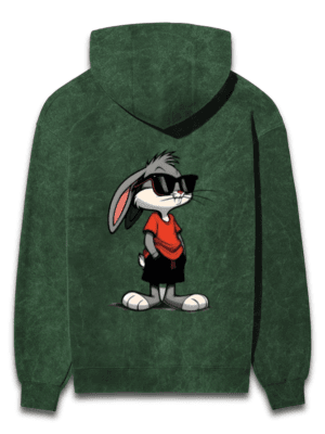 Looney Swag Oversized Hoodie – Bugs Bunny Edition