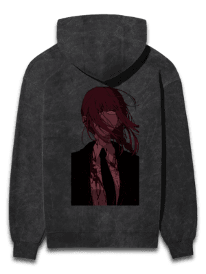 Makima Unleashed Hoodie – Chainsaw Man Edition