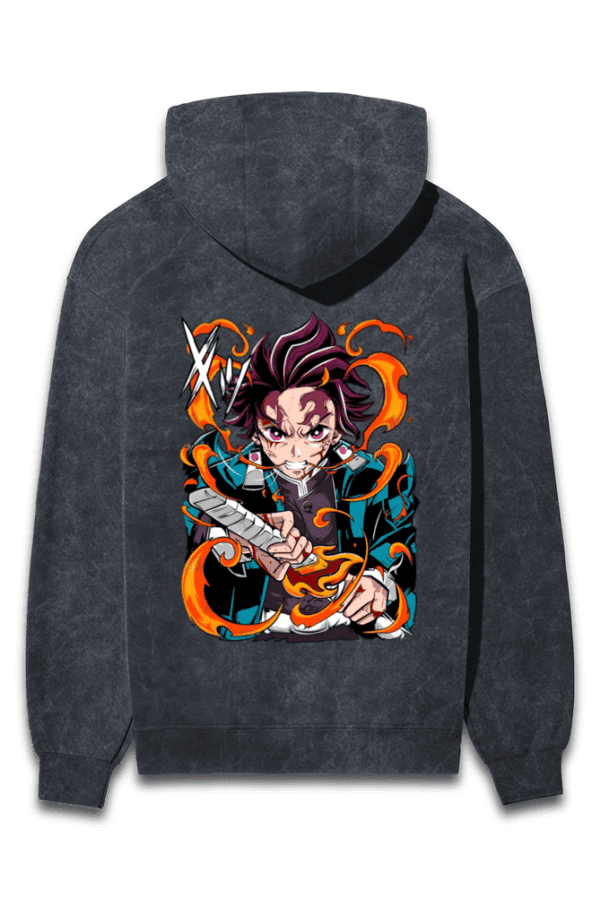 Tanjiro's Flaming Resolve Hoodie