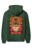 Roronoa Zoro's Unwavering Resolve Hoodie