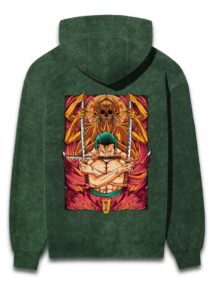 Roronoa Zoro's Unwavering Resolve Hoodie