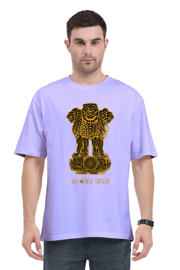 Sovereign Pride Oversized Tee – National Emblem Edition