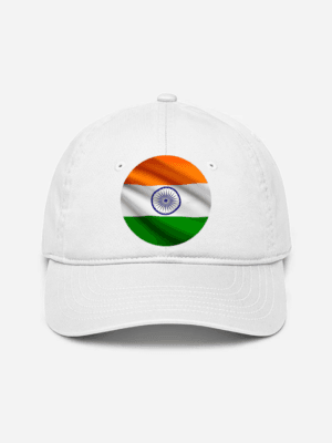 Pride in Circle Cap – Indian Flag Edition