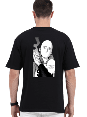 Saitama vs. Garou Oversized Tee – Clash of Titans Edition