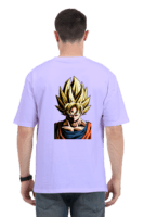 Locked In Oversized Tee – Goku Headshot Edition