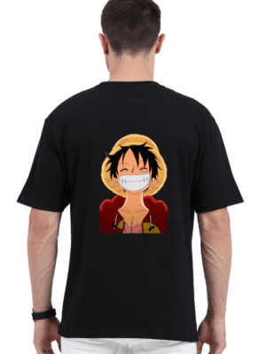 Luffy’s Joyful Grin Oversized Tee