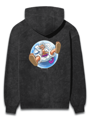 Gear 5 Oversized Hoodie – Luffy’s Ultimate Transformation Edition