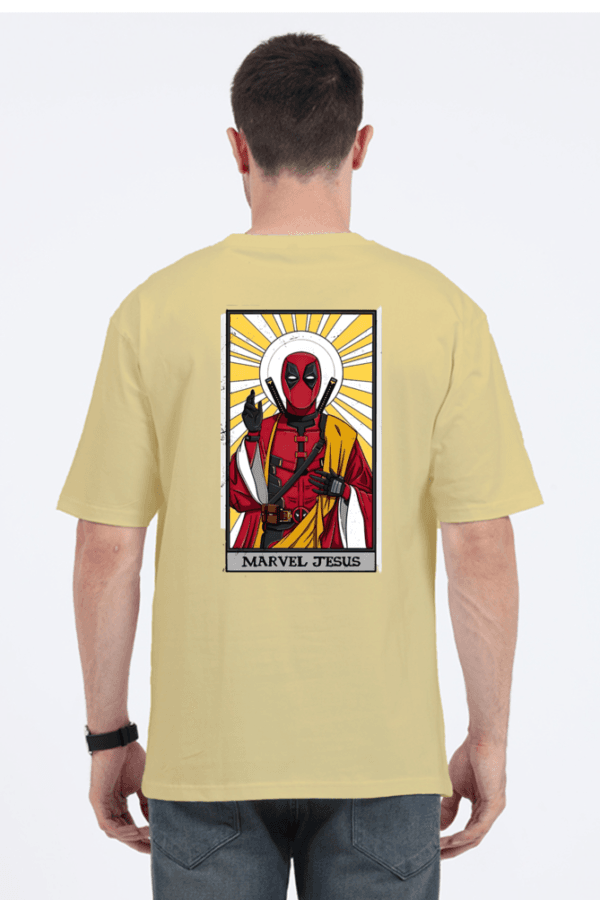 Marvel Jesus Deadpool Oversized Tee