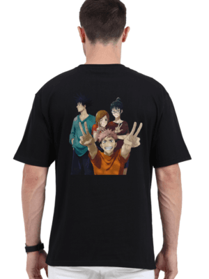 Jujutsu Alliance Oversized Tee – JJK Group Edition