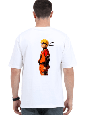 Leaf Shadow Oversized Tee – Naruto’s Side Profile