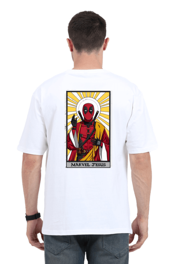 Marvel Jesus Deadpool Oversized Tee