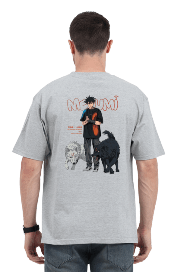 Shadow Pact Oversized Tee – Megumi & Demon Dogs