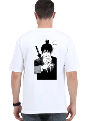 Aki Hayakawa Oversized Tee – Curse of the Blade Edition