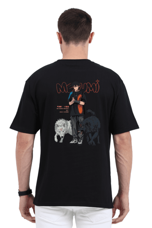 Shadow Pact Oversized Tee – Megumi & Demon Dogs