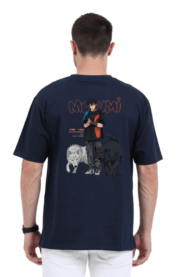 Shadow Pact Oversized Tee – Megumi & Demon Dogs