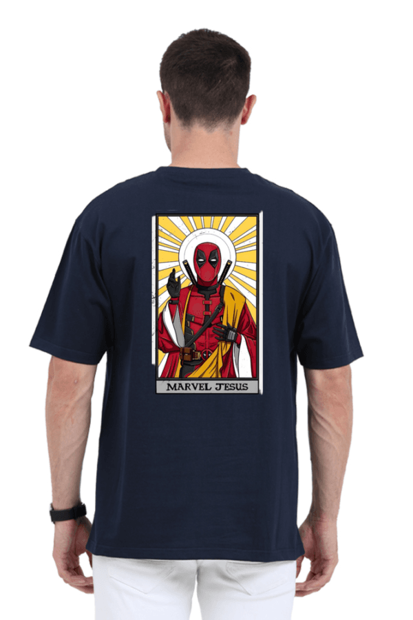 Marvel Jesus Deadpool Oversized Tee