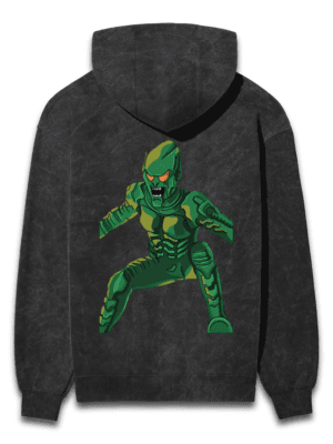 Sinister Strikes Hoodie – Green Goblin Edition