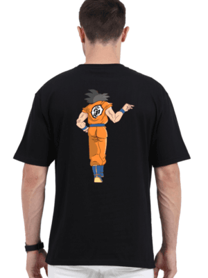 Power Fist Oversized Tee – Goku Fist Bump Edition