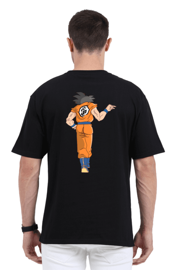 Power Fist Oversized Tee – Goku Fist Bump Edition