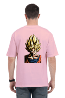 Locked In Oversized Tee – Goku Headshot Edition