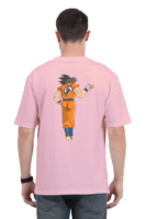 Power Fist Oversized Tee – Goku Fist Bump Edition