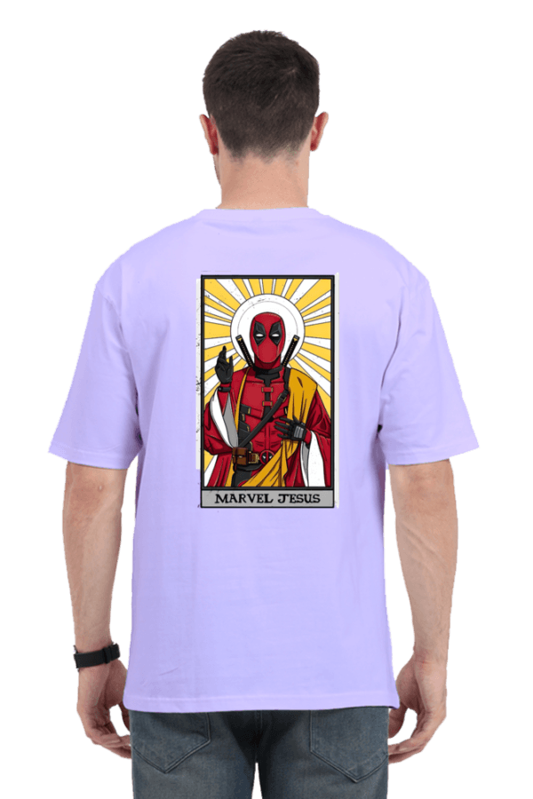 Marvel Jesus Deadpool Oversized Tee