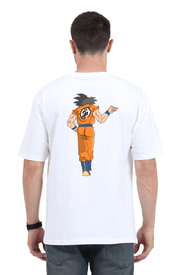 Power Fist Oversized Tee – Goku Fist Bump Edition