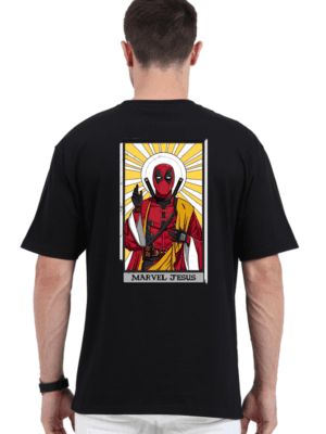 Marvel Jesus Deadpool Oversized Tee