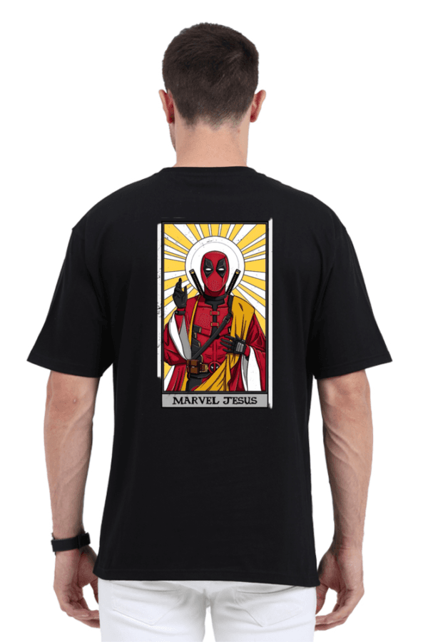 Marvel Jesus Deadpool Oversized Tee