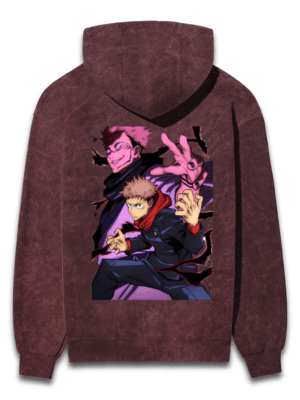 Yuji and Sukuna Power Duo Hoodie