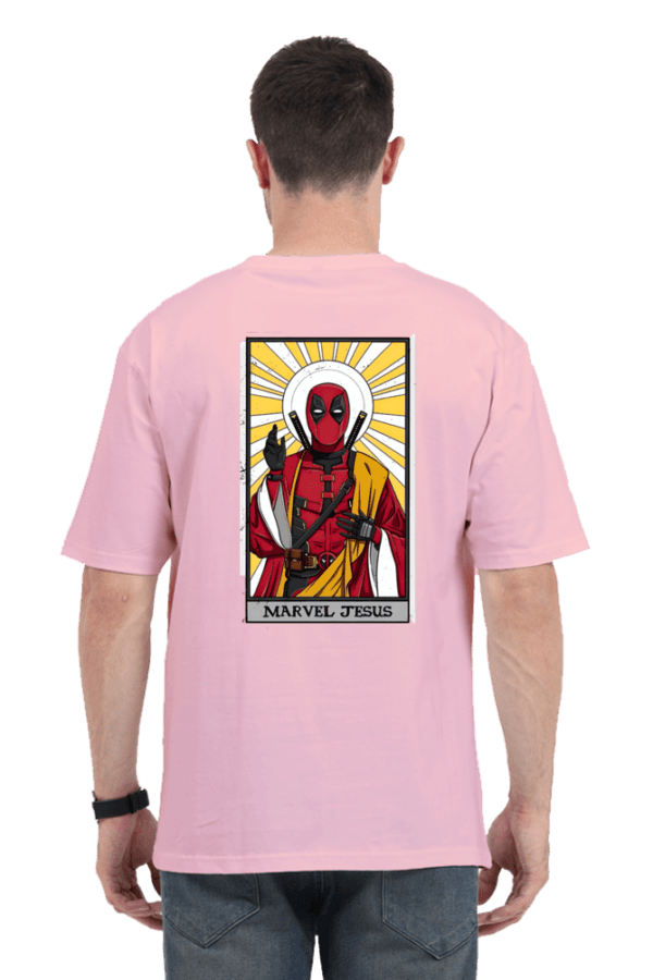 Marvel Jesus Deadpool Oversized Tee