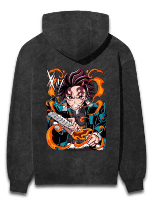 Tanjiro's Flaming Resolve Hoodie