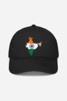 Tricolor India Map Cap – Patriot Edition